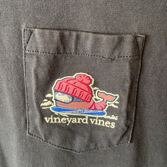 Vineyard vines, long sleeve, winter, edition whale shirt - Picture 3 of 3